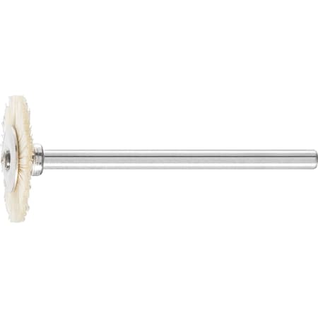 Pferd Mini Wheel, Stem Stiff, 3/4"x1/8 83231